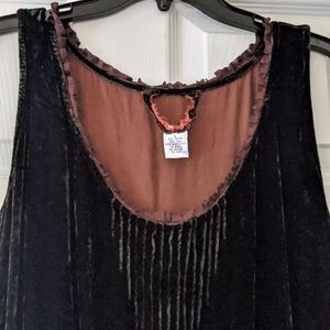 Free People Velour Mini Dress